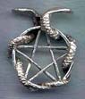Snake Pentacle 1 1/8 inches tall