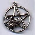 Spider Totem Pentacle 3/4 inch across
