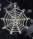 Witches on the Web Pentacle 1 1/4 inches